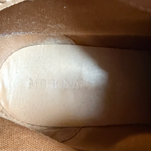 Merona Taupe Lace Up Boots - Picture 5 of 5